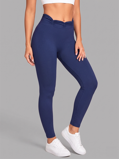 Ruched High Waist Leggings
