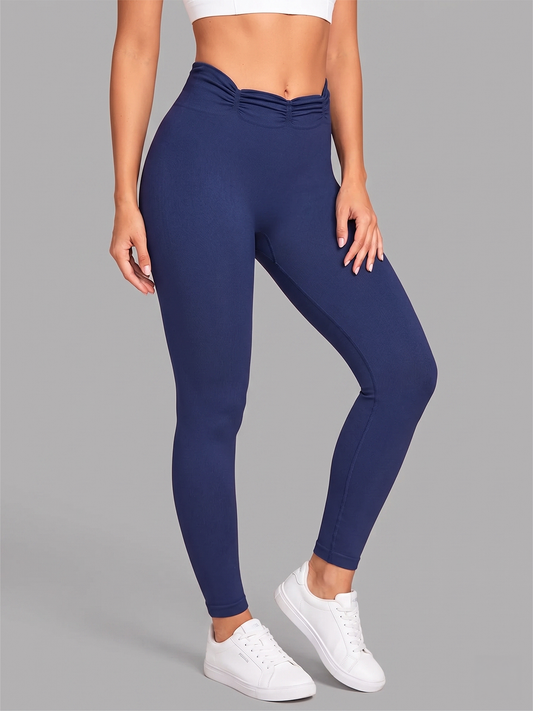 Ruched High Waist Leggings