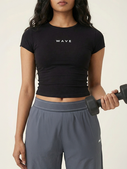 Black Performance Tee