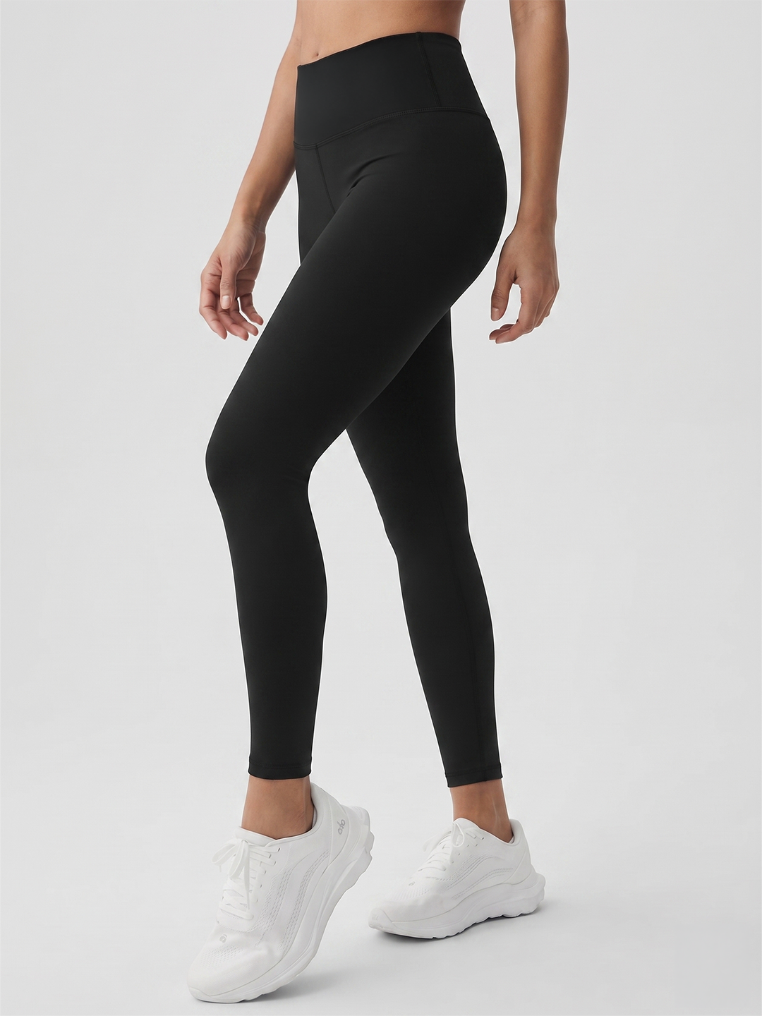 Essential High Waist Leggings - Black
