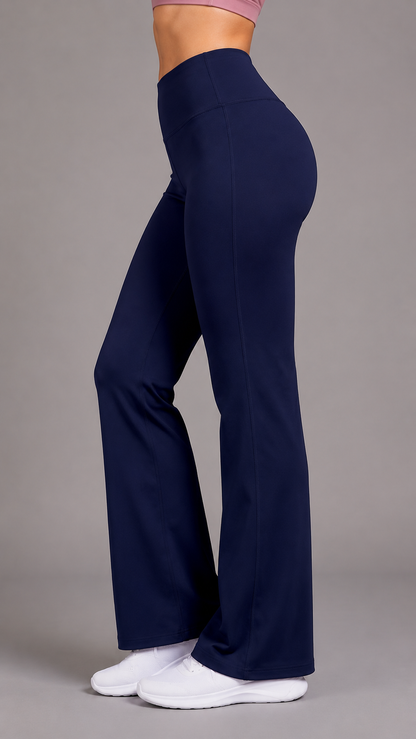 Everyday Flared Leggings - Ink Blue
