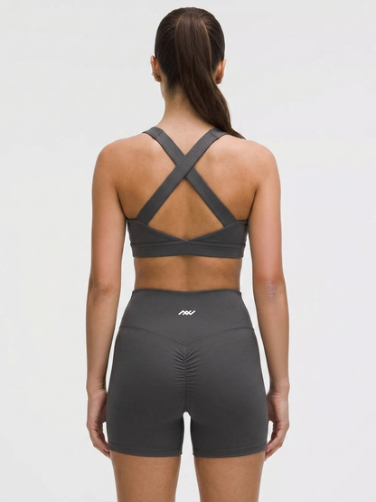 Sculpt Sports Bra - Dark Grey