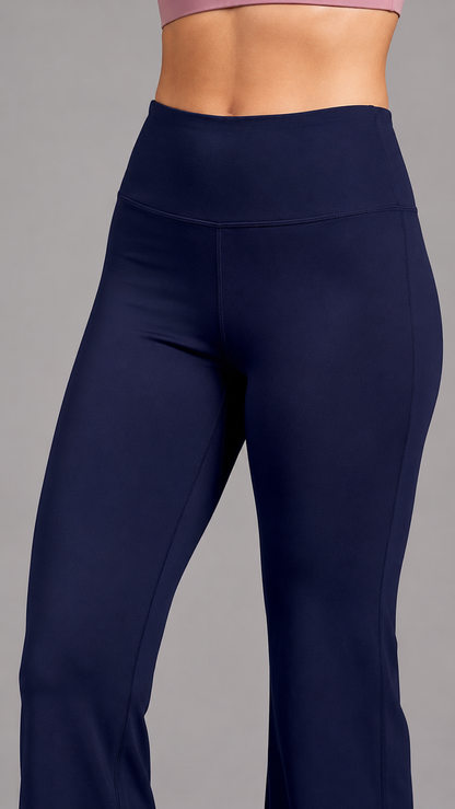 Everyday Flared Leggings - Ink Blue
