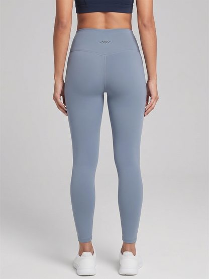 Essential High Waist Leggings - Blue Grey