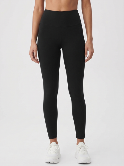 Essential High Waist Leggings - Black