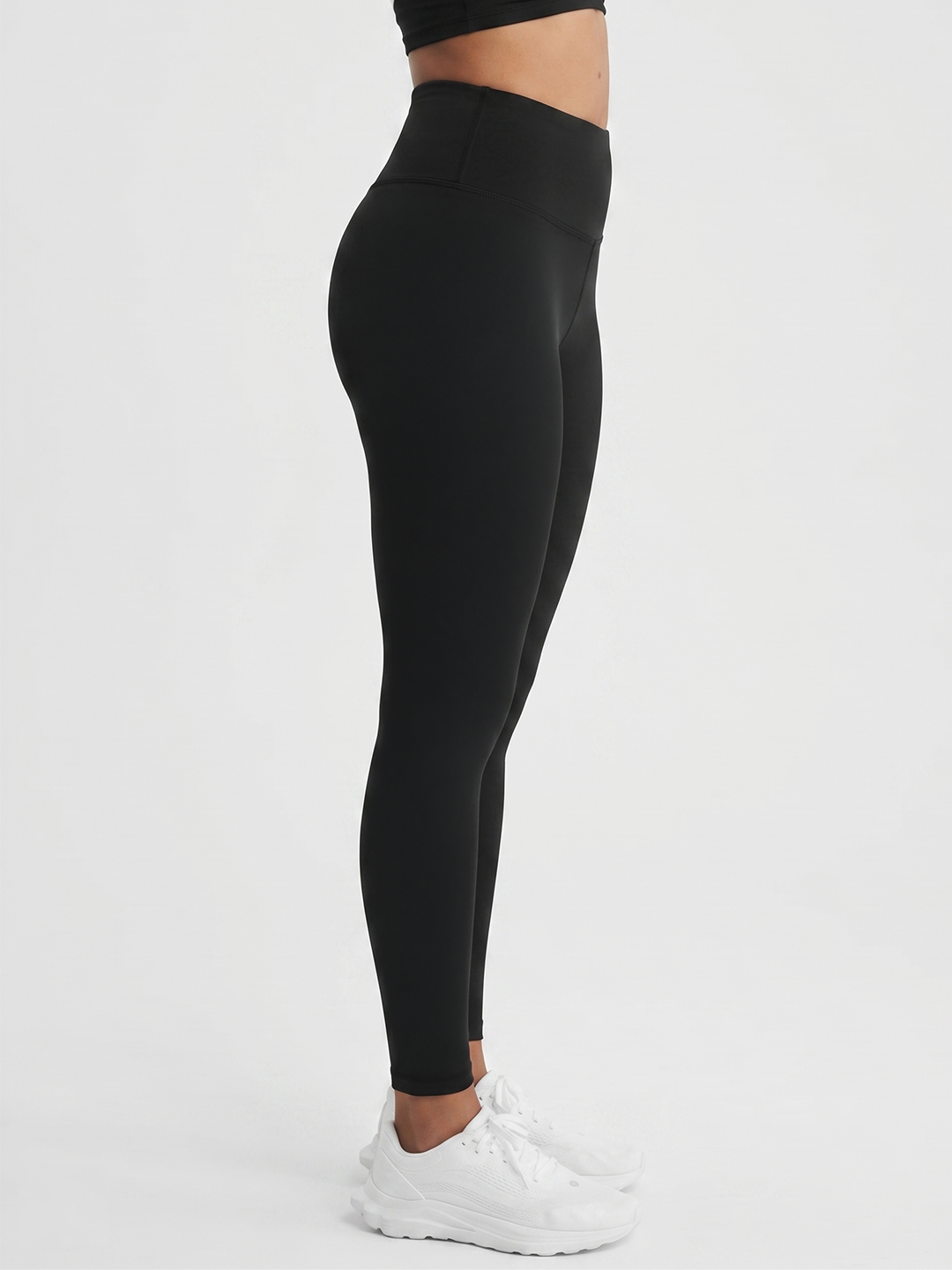 Essential High Waist Leggings - Black
