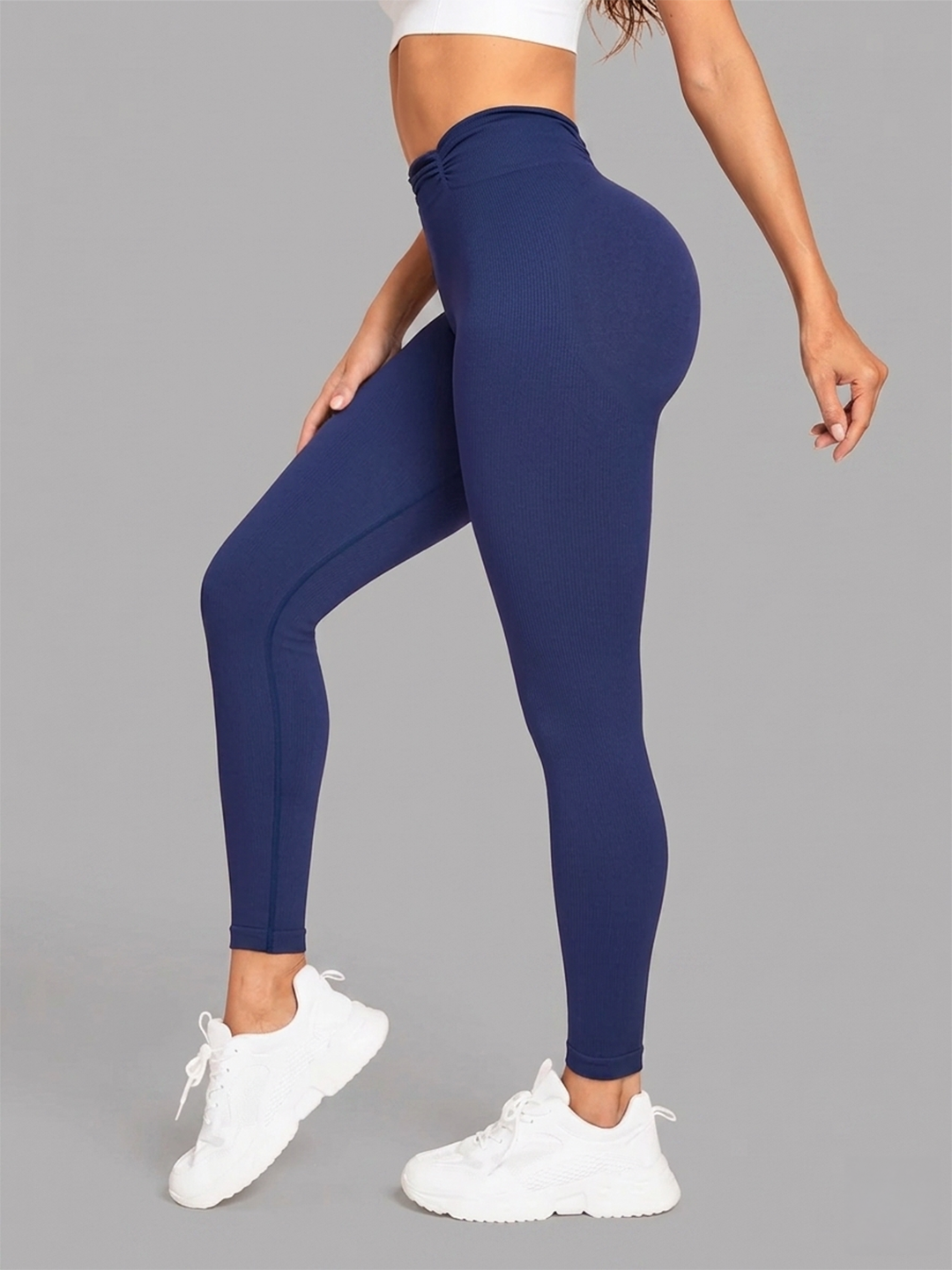 Ruched High Waist Leggings
