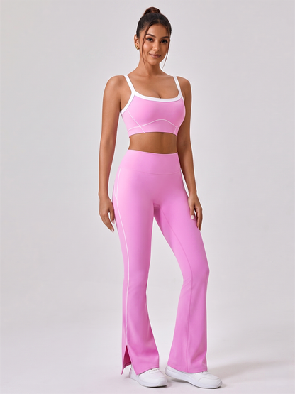 Airline Sports Bra - Candy Pink