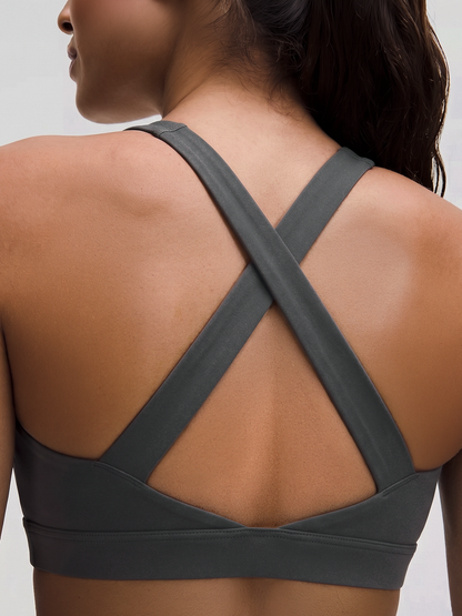 Sculpt Sports Bra - Dark Grey