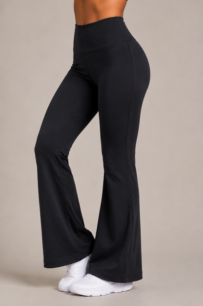 Everyday Flared Leggings - Black
