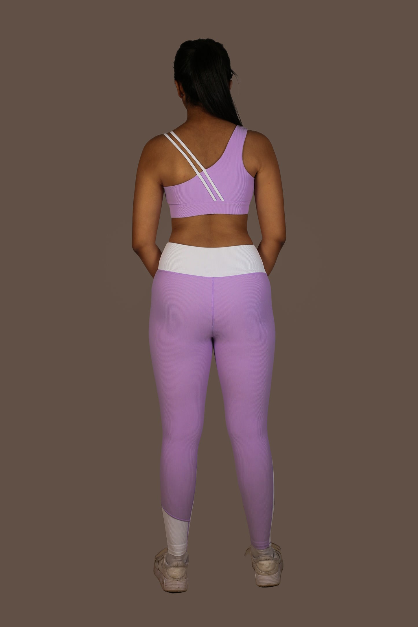 Set (Leggings + Sports Bra) - Amethyst