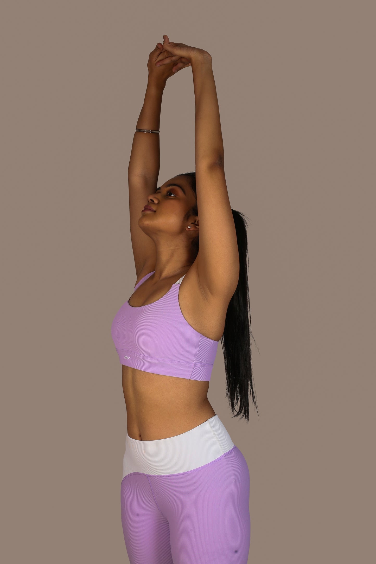 Offset Sports Bra - Amethyst