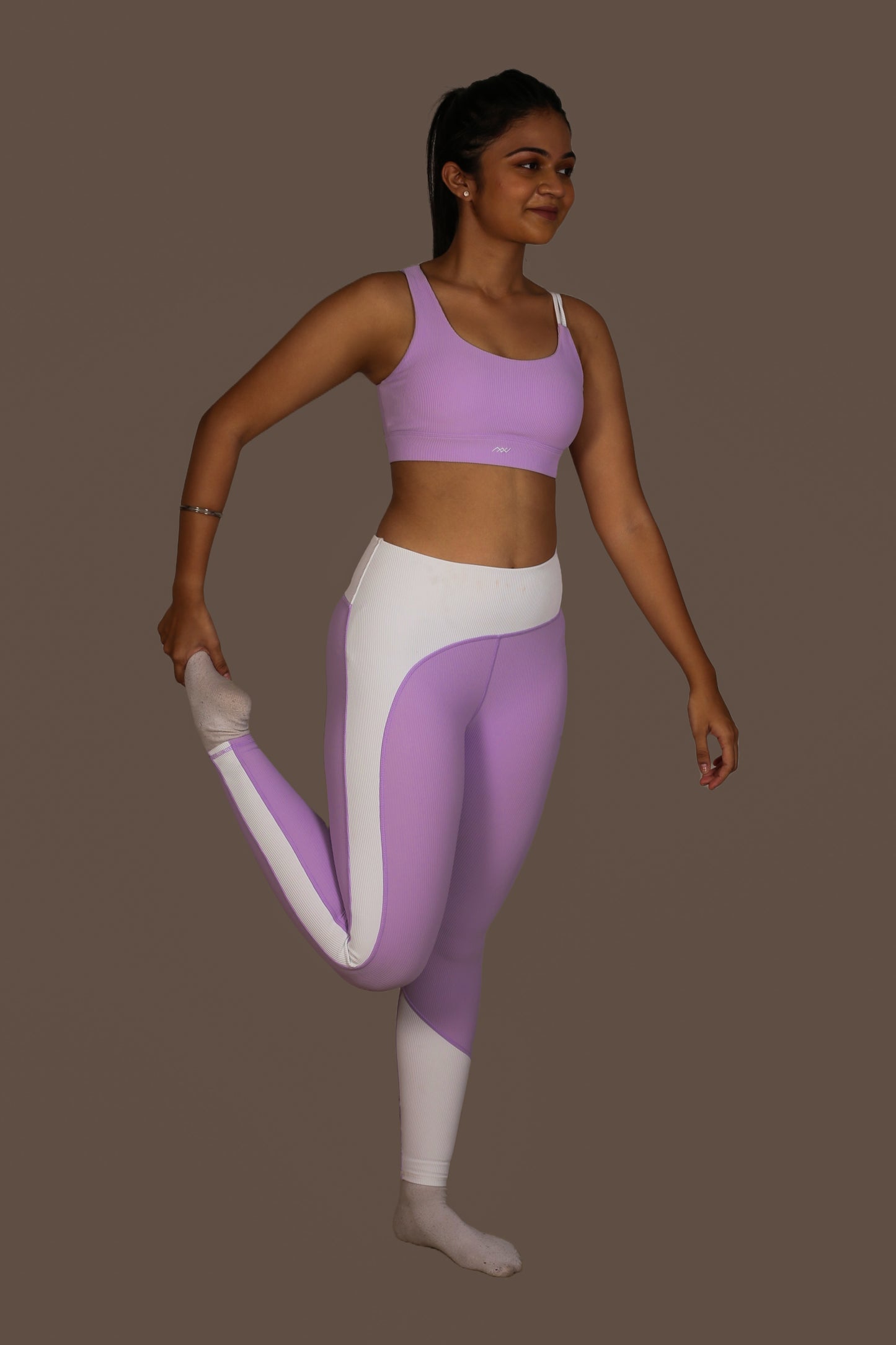 Set (Leggings + Sports Bra) - Amethyst